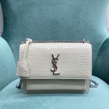 [YSL/석류] 입생로랑 모노그램 미디엄 선셋