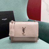 [YSL/석류] 입생로랑 모노그램 미디엄 선셋