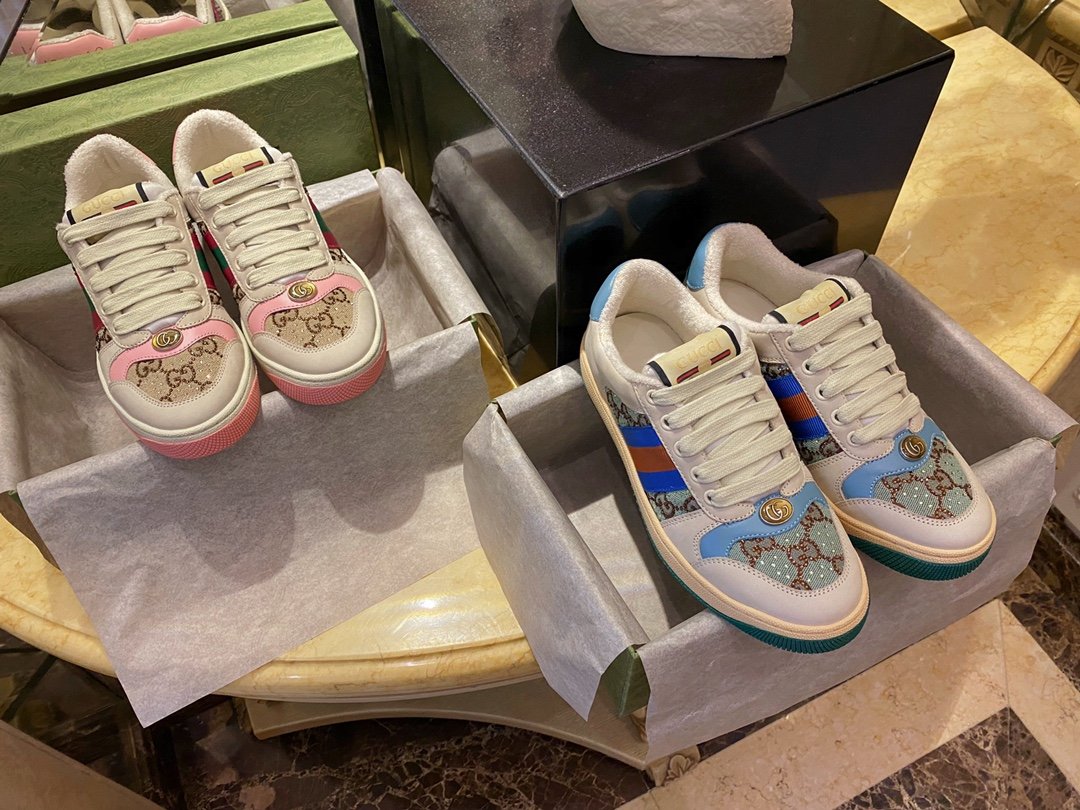 [구찌/HELLO(해피계열)] 스크리너 스니커즈