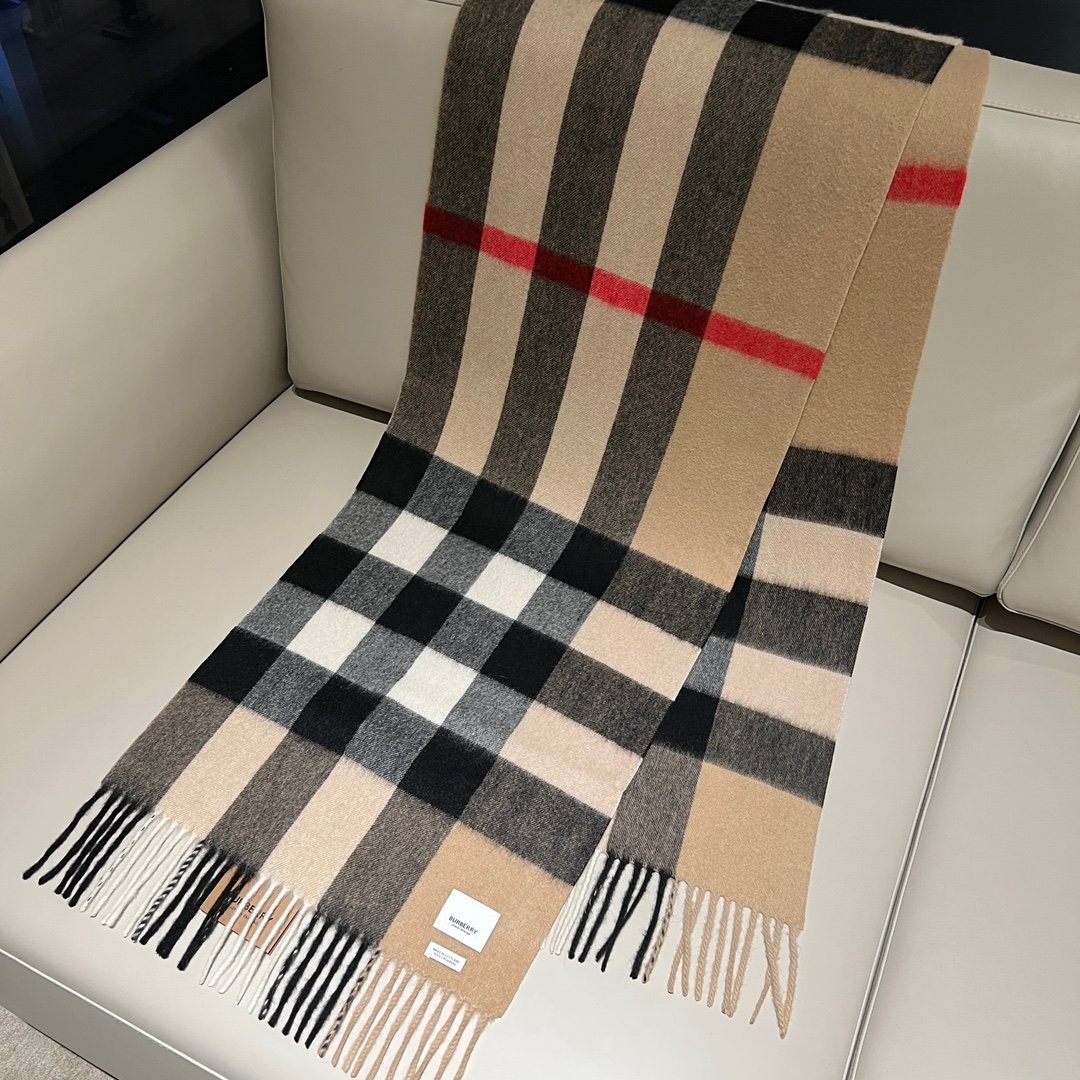 [BURBERRY/SA팀스카프] 버버리 캐시미어 머플러·스카프·목도리 -풀구성