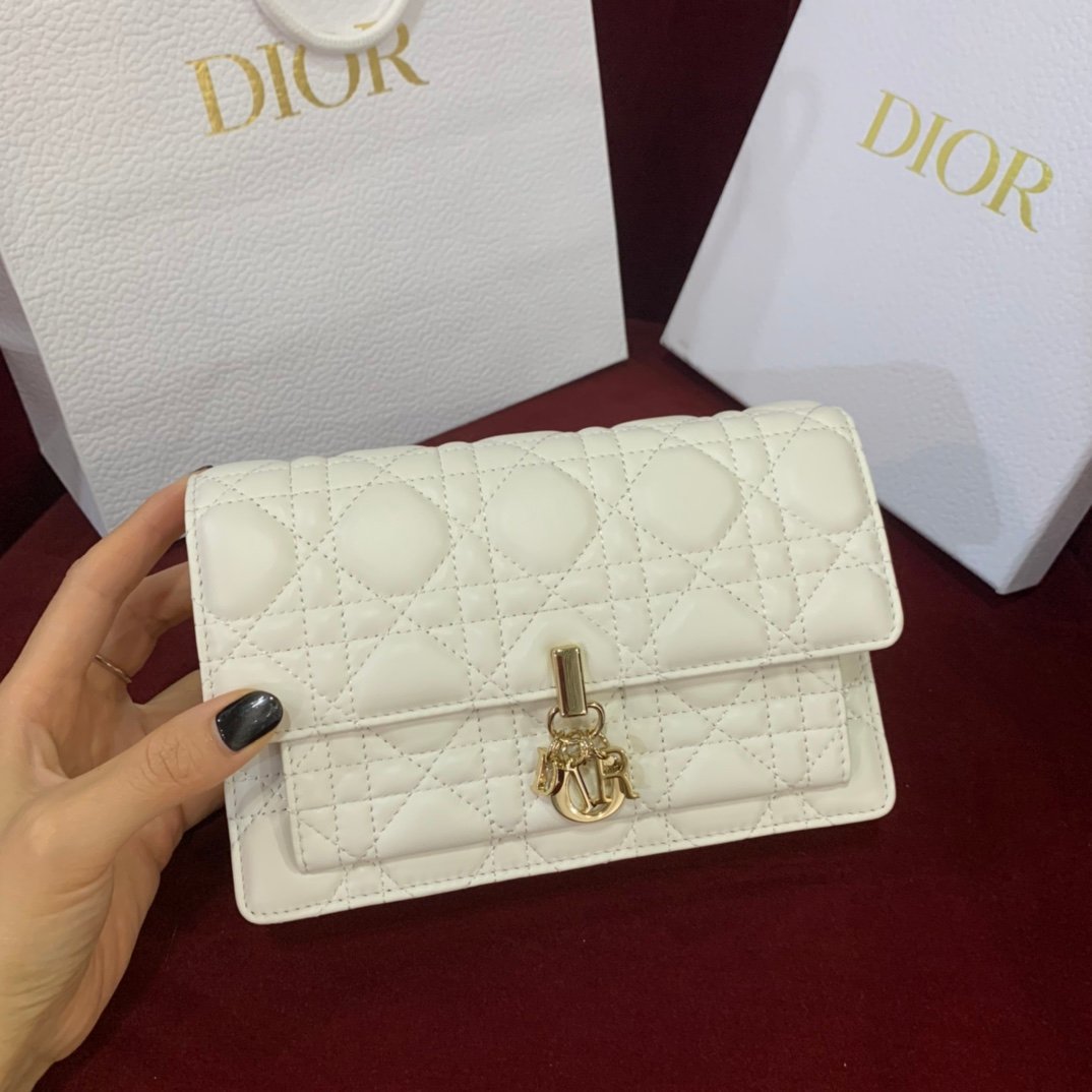 [DIOR/OC] LADY DIOR 레이디 디올 체인 파우치 WOC
