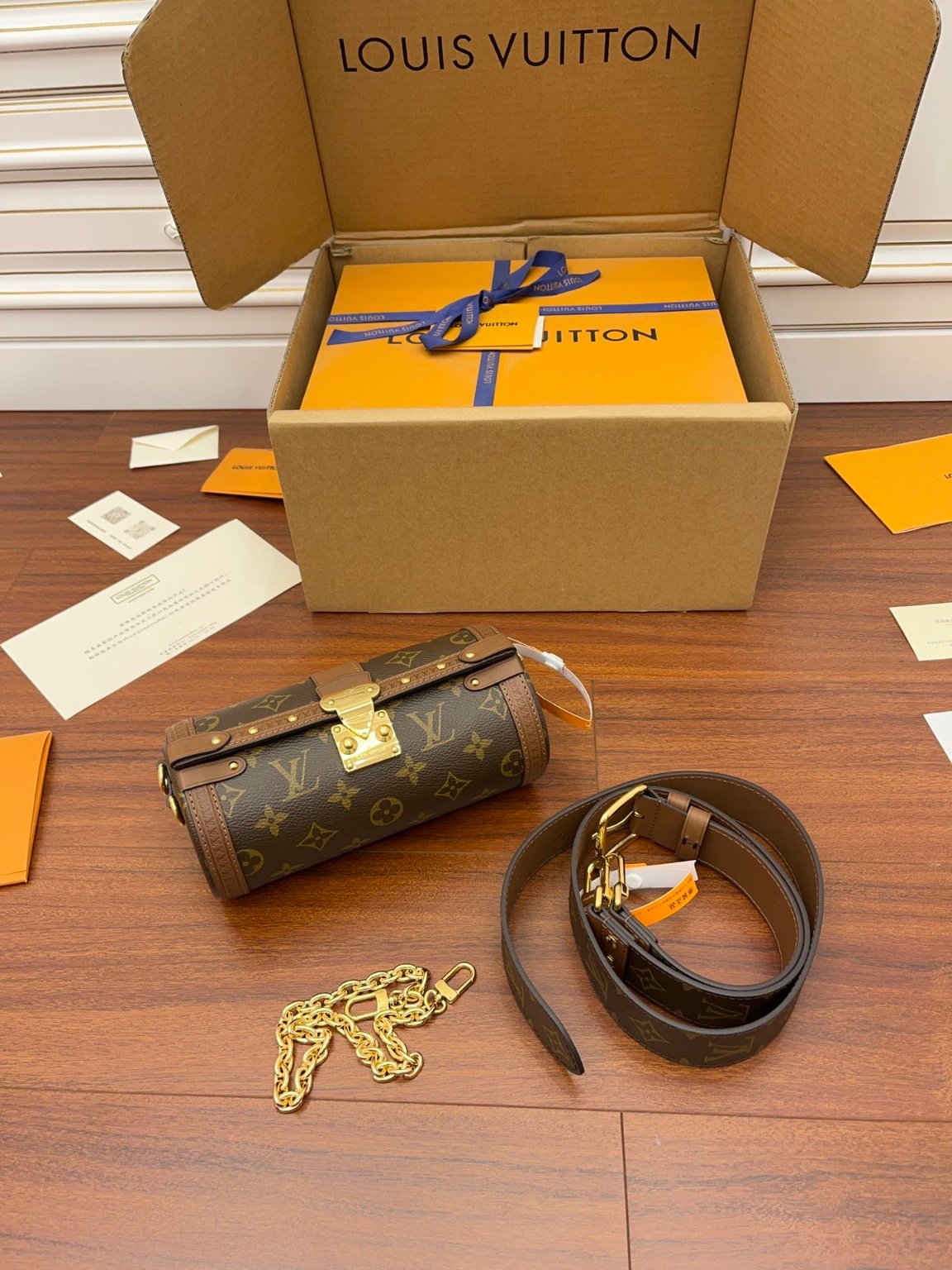 [LV/듀티프리] 루이비통 빠삐용 트렁크