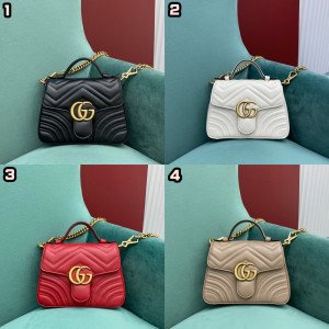 [GUCCI/석류] 마몬트 미니 탑핸들백