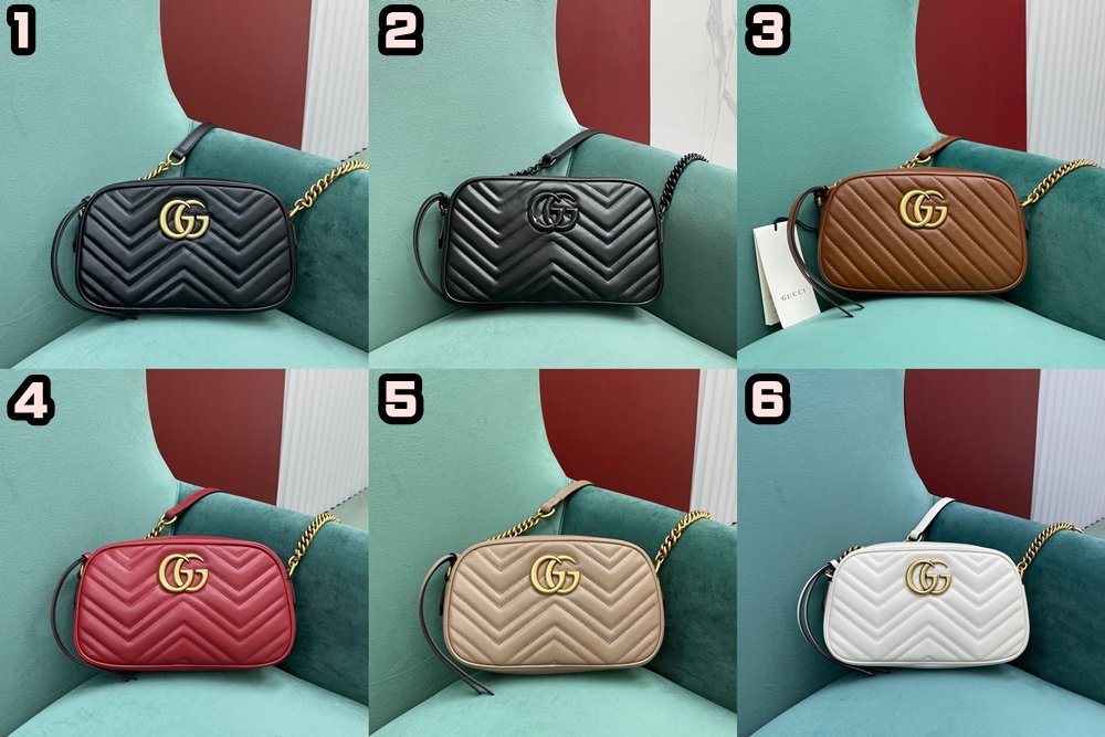 [GUCCI/석류] 마몬트 스몰 크로스백 숄더백 카메라백