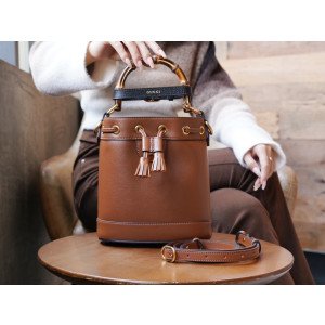 [GUCCI/콜라(coke)] 다이애나 미니 버킷백