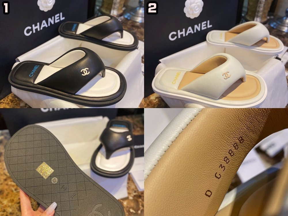 [CHANEL/GD(해피)] 샤넬 플립플랍 쪼리 샌들