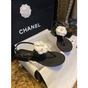 [CHANEL/GD(해피)] 샤넬 까멜리아 플립플랍 쪼리 샌들