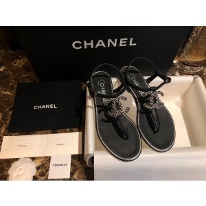 [CHANEL/GD(해피)] 샤넬 CC로고 플립플랍 쪼리 샌들