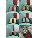 [GUCCI/석류] 구찌 오피디아 GG 수프림 숄더백 (돔백)