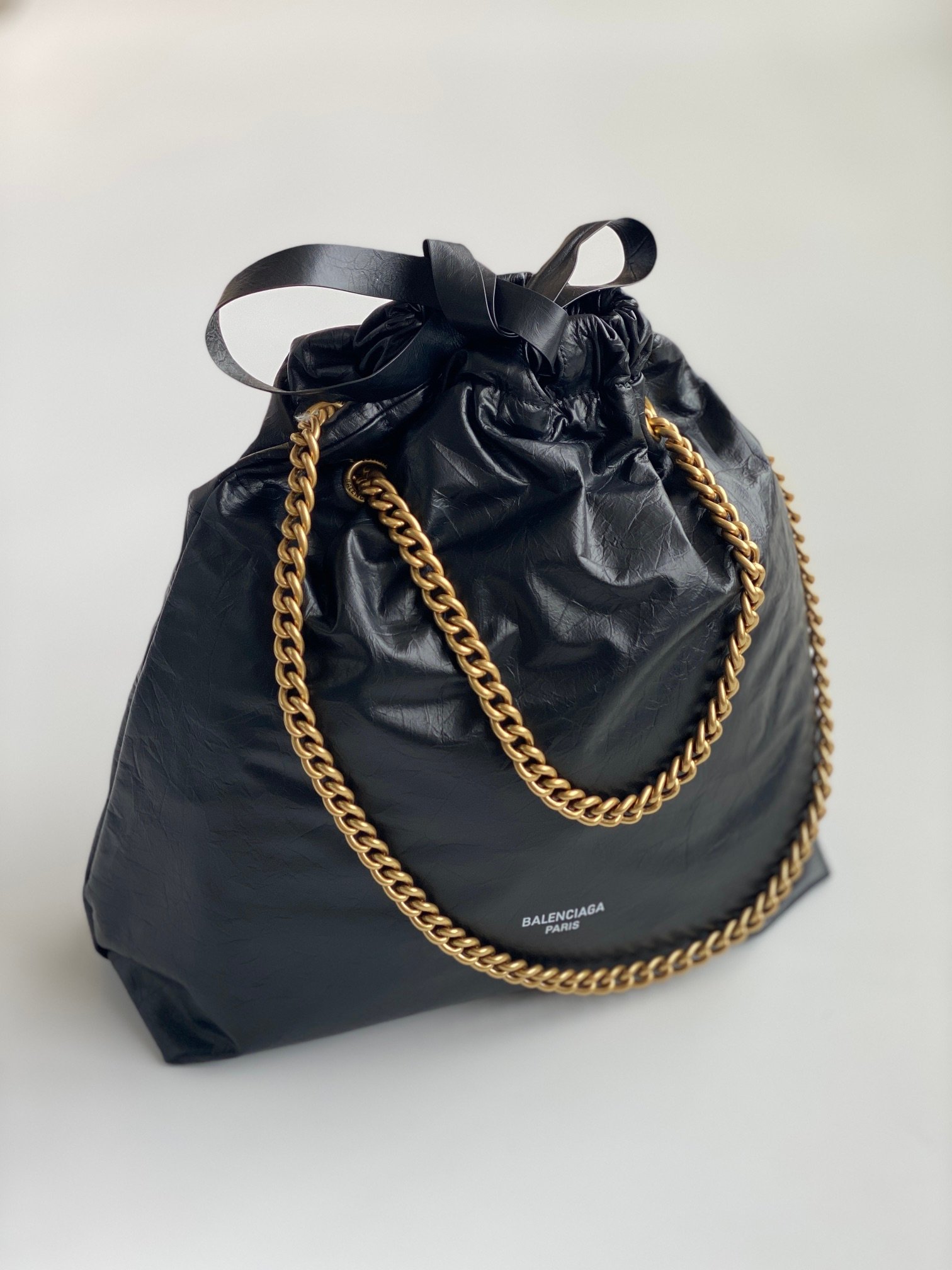 [BALENCIAGA/티무역] CRUSH 크러쉬 미듐 토트백