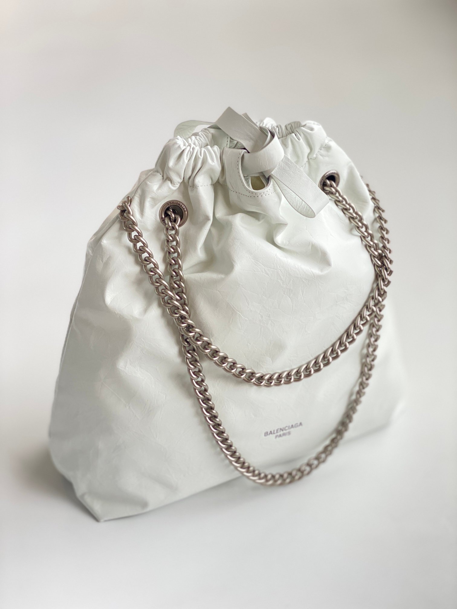 [BALENCIAGA/티무역] CRUSH 크러쉬 미듐 토트백