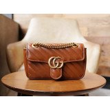 [GUCCI/콜라(coke)] 구찌 마몽 마몬트 마틀라세 숄더백 미니