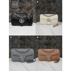 [GUCCI/콜라(coke)] 구찌 마몽 마몬트 마틀라세 숄더백 스몰