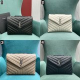 [YSL/석류] 모노그램 미듐 루루 체인백