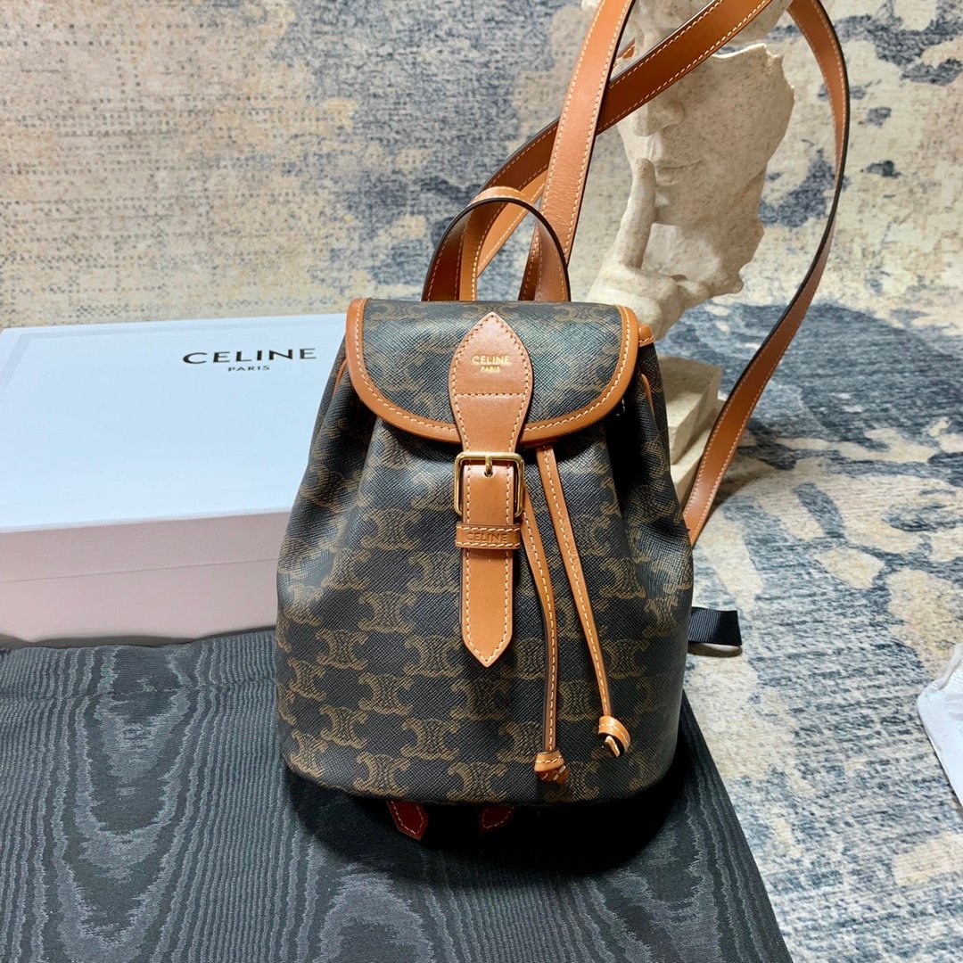 [CELINE/블랙프레임] 폴코 트리오페 미니 백팩