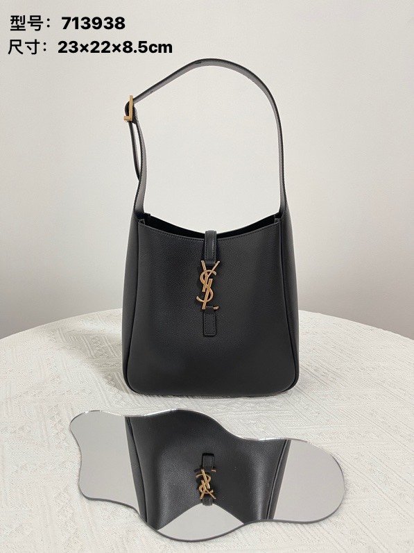 [YSL/블랙프레임] 입생로랑 LE5A7 호보