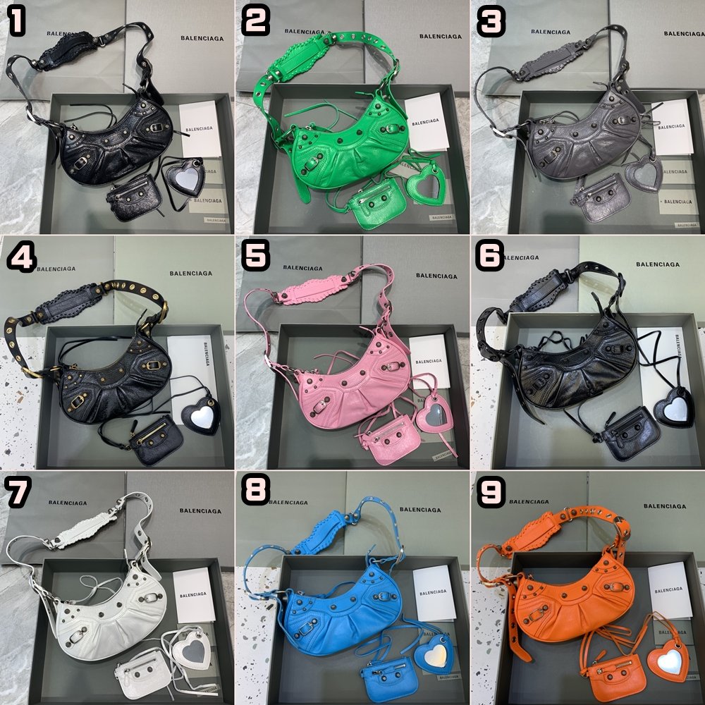 [BALENCIAGA] lecagole 르카골 XS 숄더백 호보백