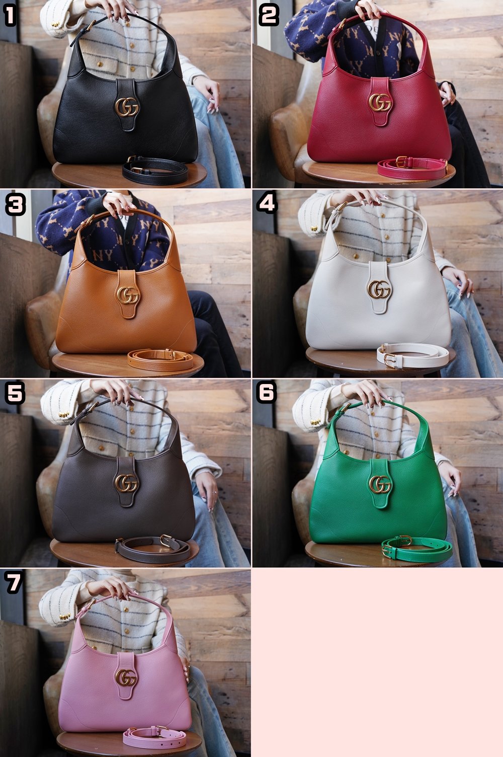 [GUCCI/콜라(coke)] 구찌 아프로디테 숄더백 미디엄