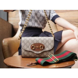 [GUCCI/콜라(coke)] 구찌 홀스빗 1955 미니백 체인