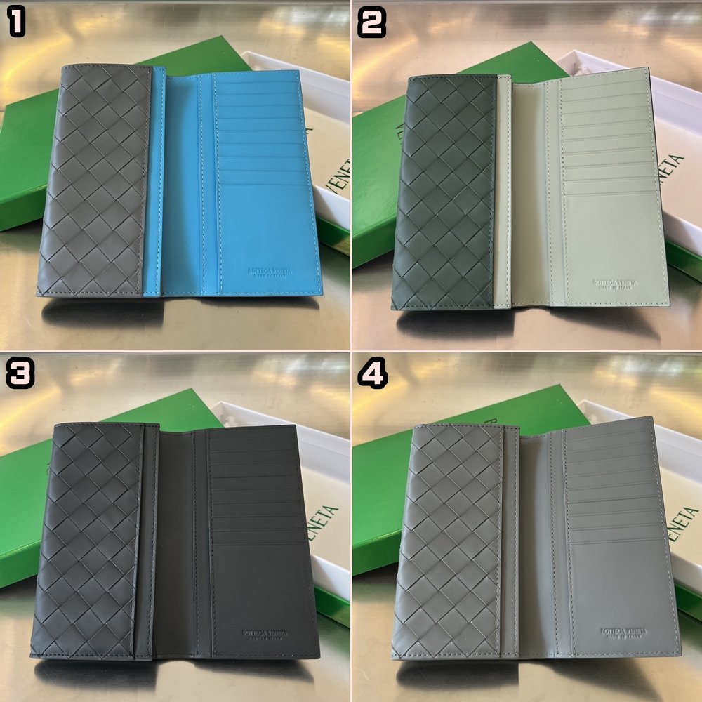 [BOTTEGA VENETA/JING] 인트레치아토 롱월릿 장지갑