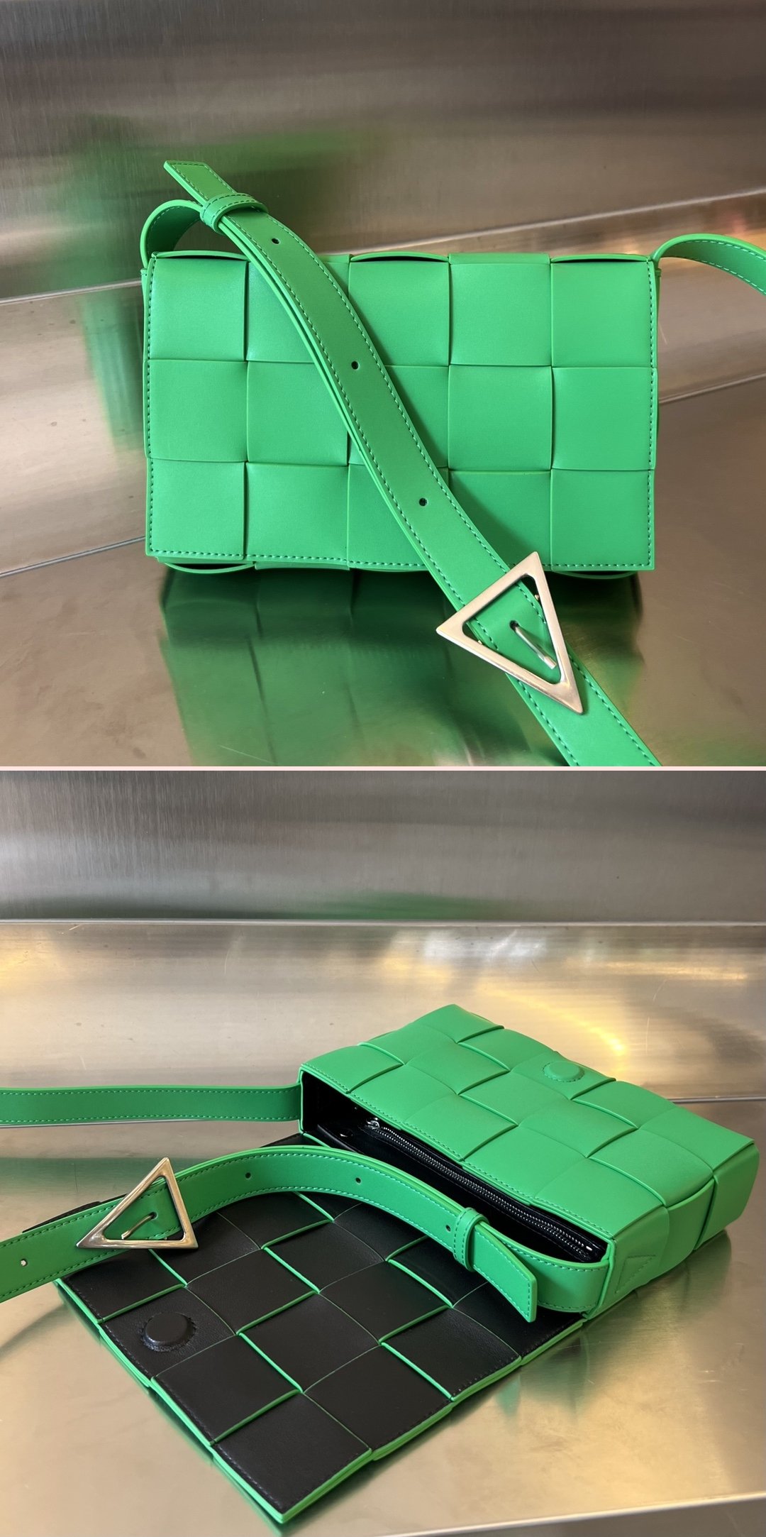 [BOTTEGA VENETA/JING] 보테가베네타 투톤 카세트백