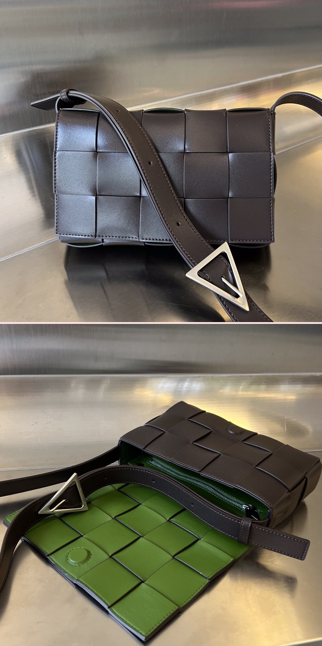 [BOTTEGA VENETA/JING] 보테가베네타 투톤 카세트백