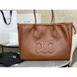 [CELINE/백경] 셀린느 퀴르 트리오페 드로스트링 카바스백  -정품가죽