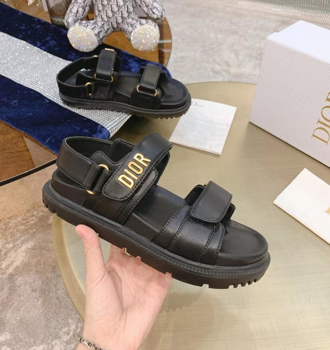 [DIOR/SA급] DIORACT 디올 액트 벨크로 샌들