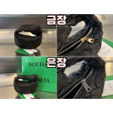 [BOTTEGA VENETA/JING] 캔디 조디백 -블랙 금/은장