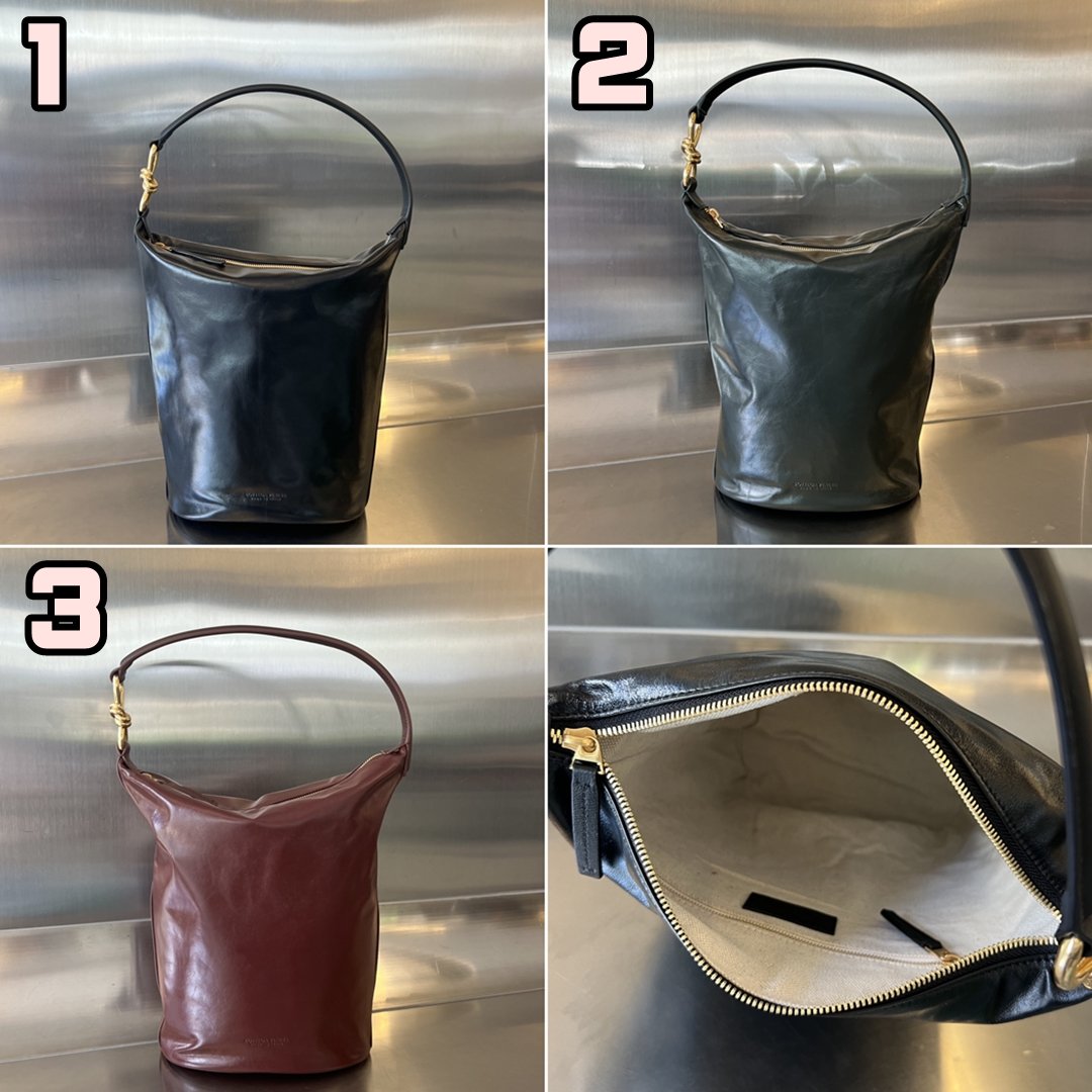 [BOTTEGA VENETA/JING] 미듐 놋 knot 호보백