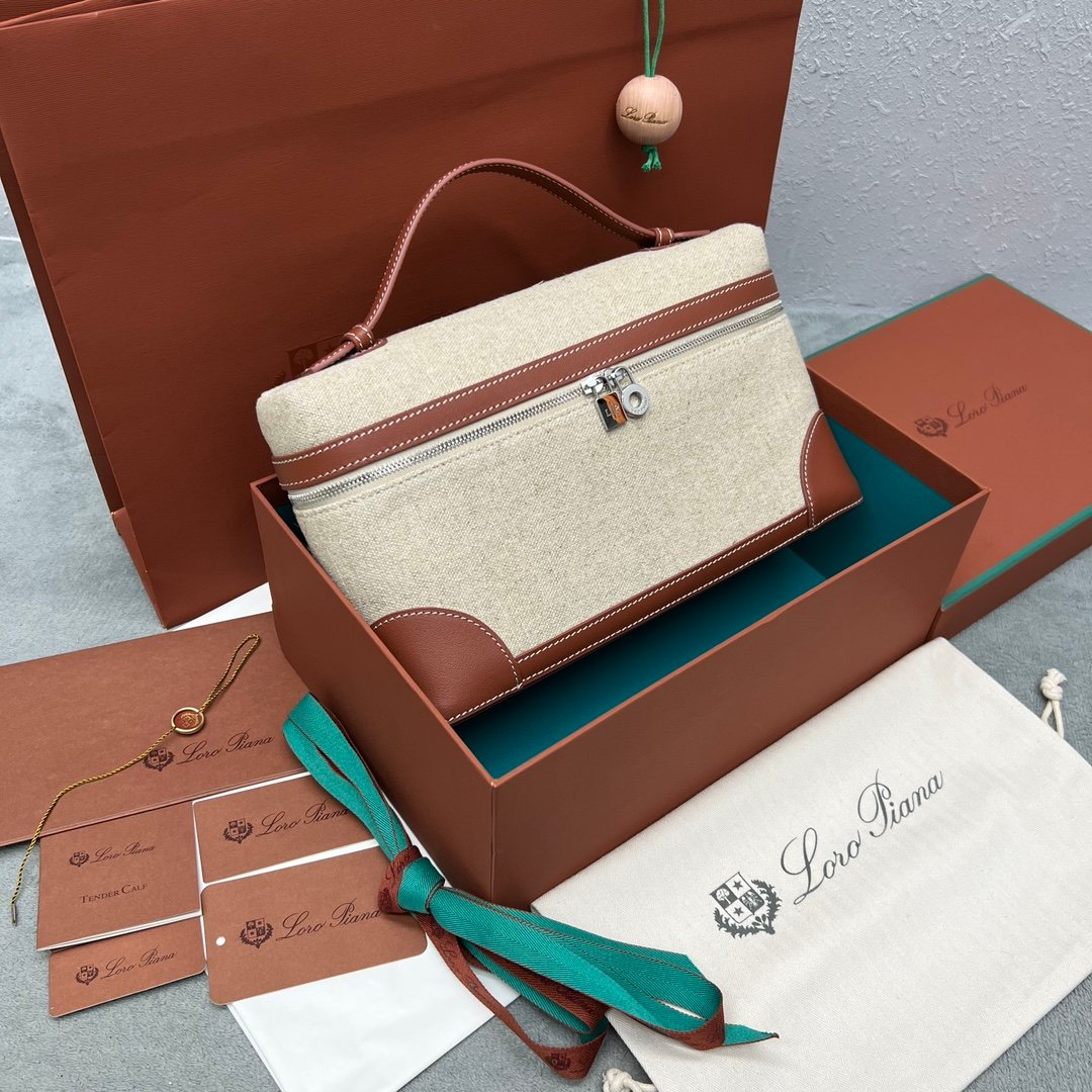 [Loro Piana/석류] 엑스트라 포켓 파우치 L27