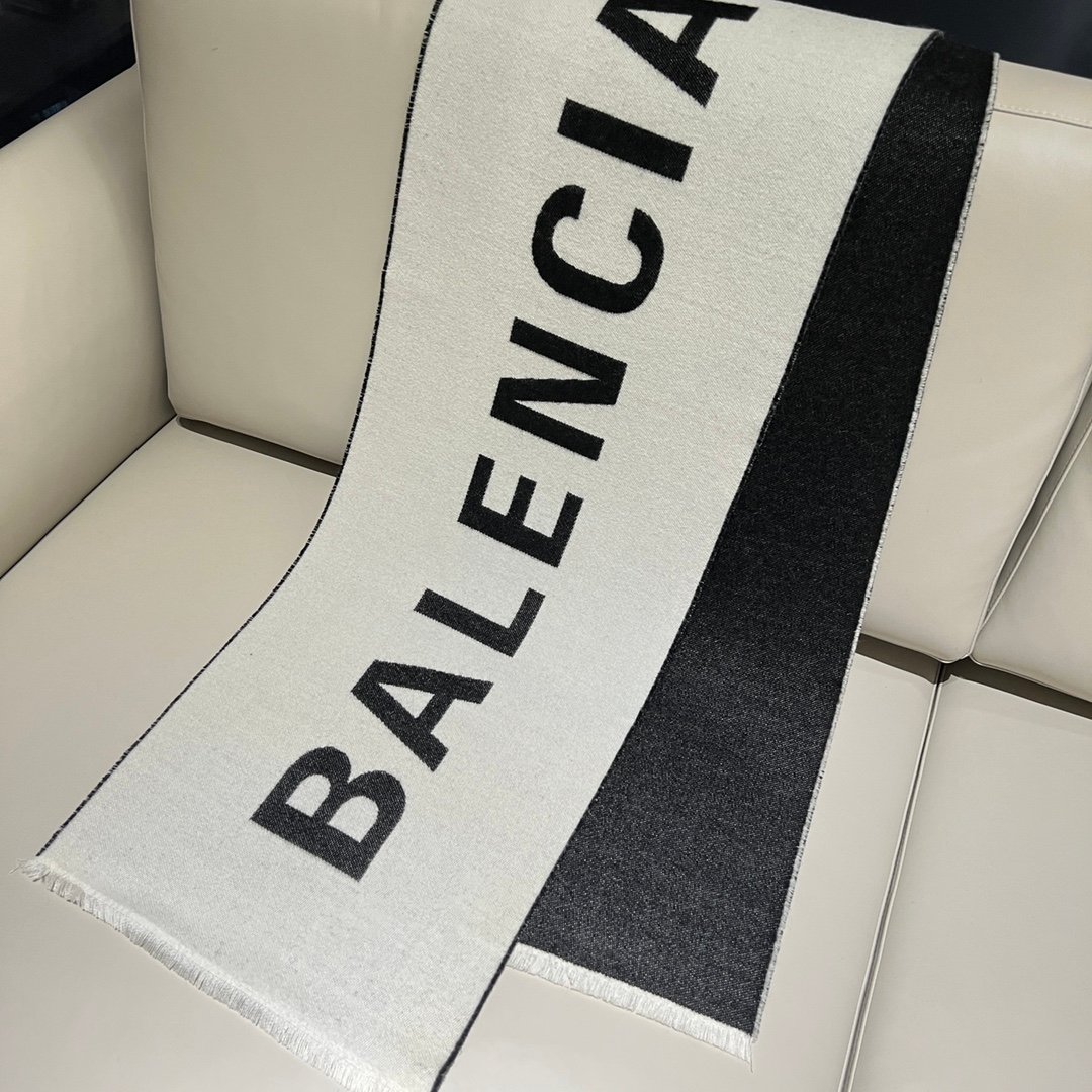[BALENCIAGA/SA팀스카프] 발렌시아가 울 머플러·스카프·목도리