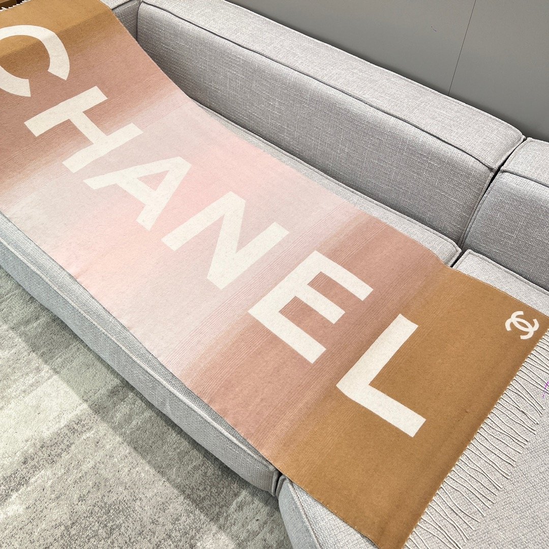 [CHANEL/SA팀스카프] 샤넬 캐시미어/울 머플러·스카프·목도리