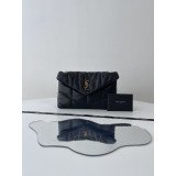 [YSL/블랙프레임] 루루 푸퍼 미니(토이) 체인 숄더백