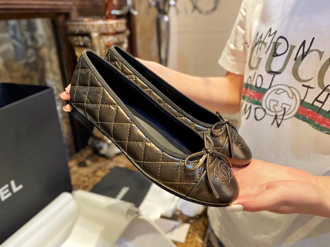 [CHANEL/GD(해피)] 샤넬 발레리나 플랫 슈즈 -반사이즈 가능