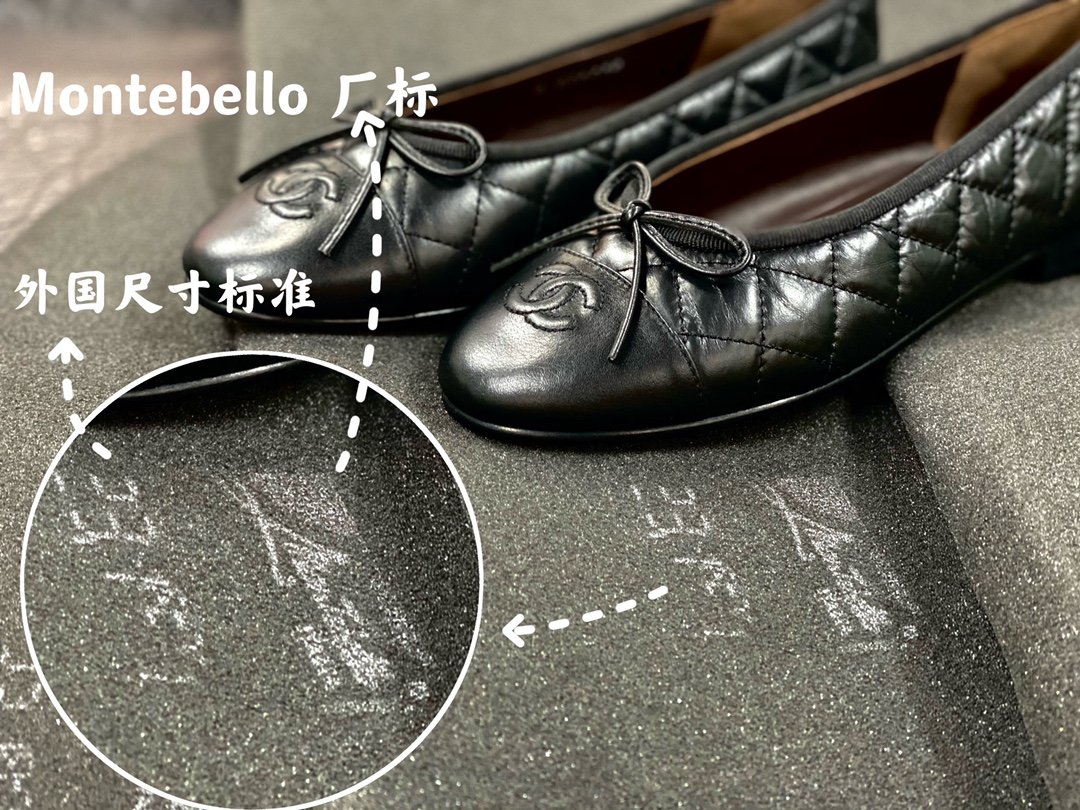 [CHANEL/GD(해피)] 샤넬 발레리나 플랫 슈즈 -일반피/정품피, 반사이즈 가능