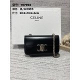 [CELINE/블랙프레임] 트리오페 클로드 체인 숄더백