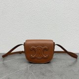 [CELINE/석류] 트리오페 퀴르 폴코백 -정품가죽